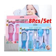 Bebek Bakım Seti Yeni Doğan Bakım Seti Ateş Ölçerli Bebek Hijyen Seti 8 Parça