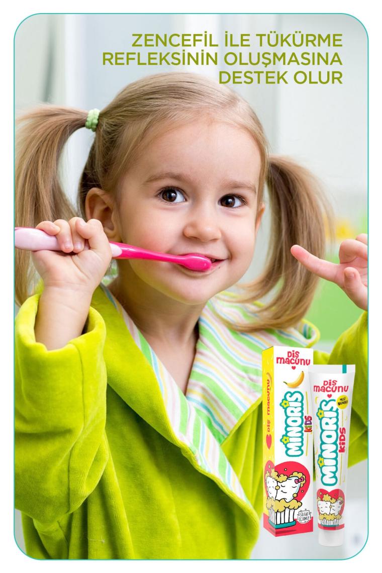 Kids Diş Macunu 75ml, Sülfatsız, Florürsüz, Organik Içerikli
