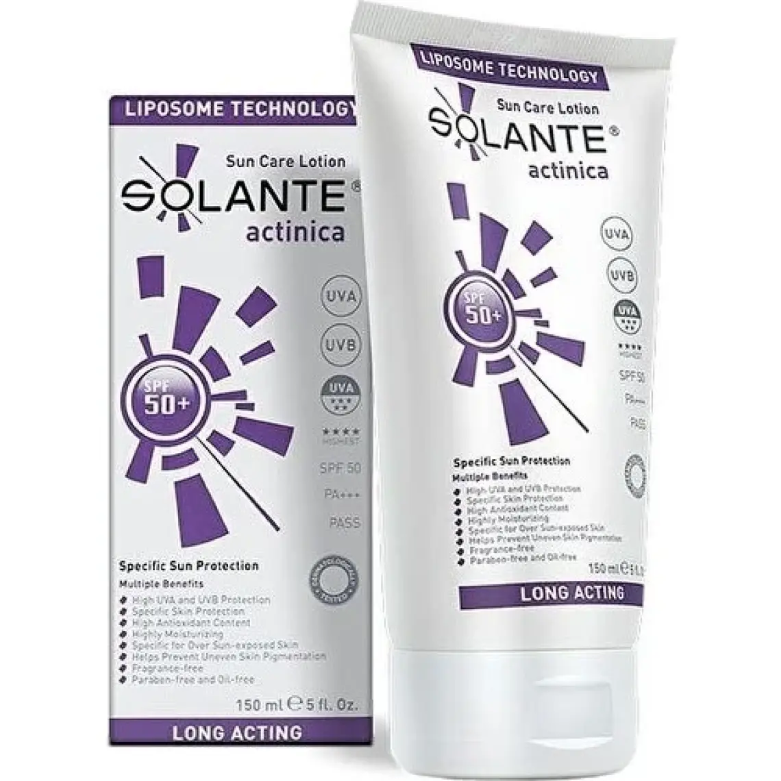 Solante Actinica SPF 50+ Güneş Koruyucu Losyon 150 ml