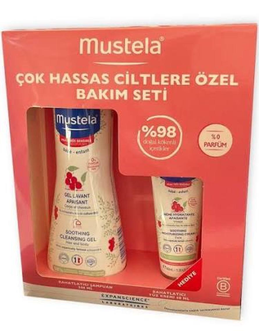 Mustela Çok Hassas Ciltlere Özel Bakım Seti