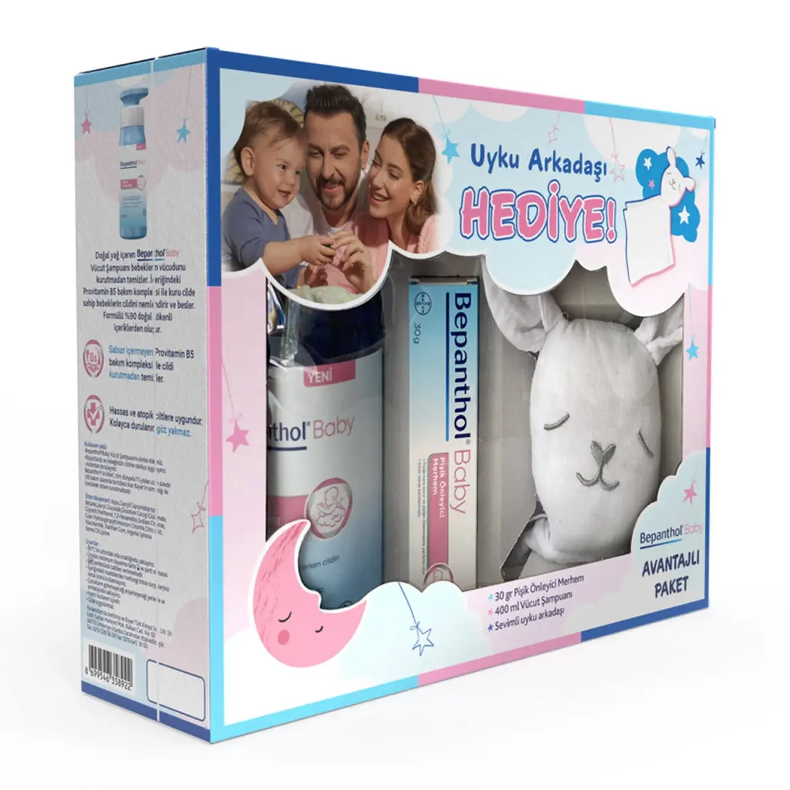Baby Pişik Merhemi 30 gr Vücut Şampuanı 400ml Bebek Uyku Arkadaşı