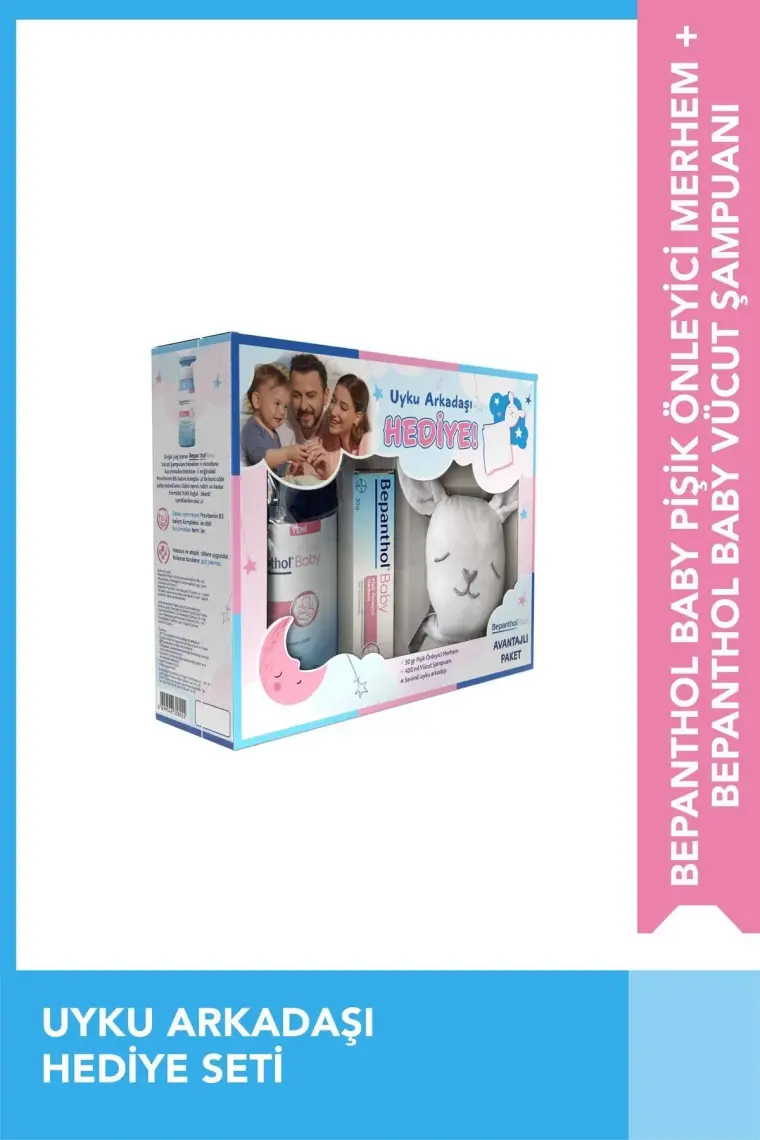 Baby Pişik Merhemi 30 gr Vücut Şampuanı 400ml Bebek Uyku Arkadaşı