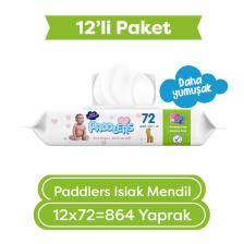 Islak Mendil 72 X 12 Li Koli(864 Yaprak)