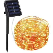 Sırman Solar Güneş Enerjili Dış Bahçe Aydınlatma Su Geçirmez Şerit LED 10 M