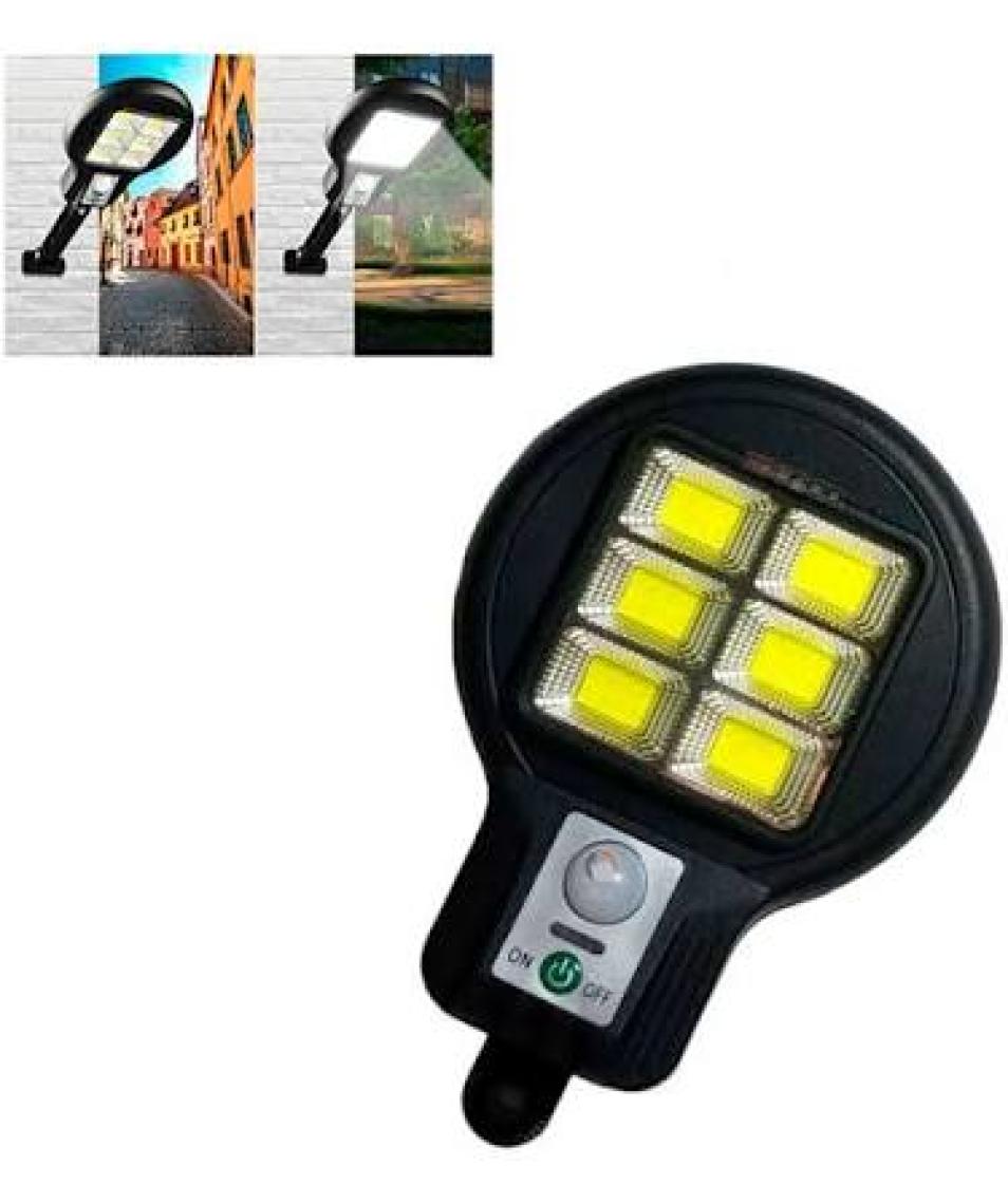 Gaman CL-182-6 Solar Güneş Enerjili Sokak Lambası Bahçe Armatürü Aydınlatması 3 Modlu 29CMX11.8CM