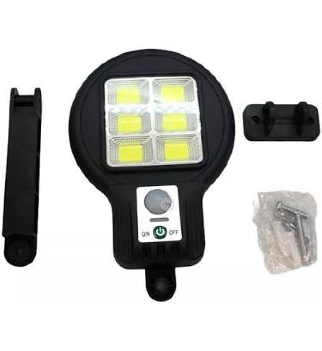 Gaman CL-182-6 Solar Güneş Enerjili Sokak Lambası Bahçe Armatürü Aydınlatması 3 Modlu 29CMX11.8CM