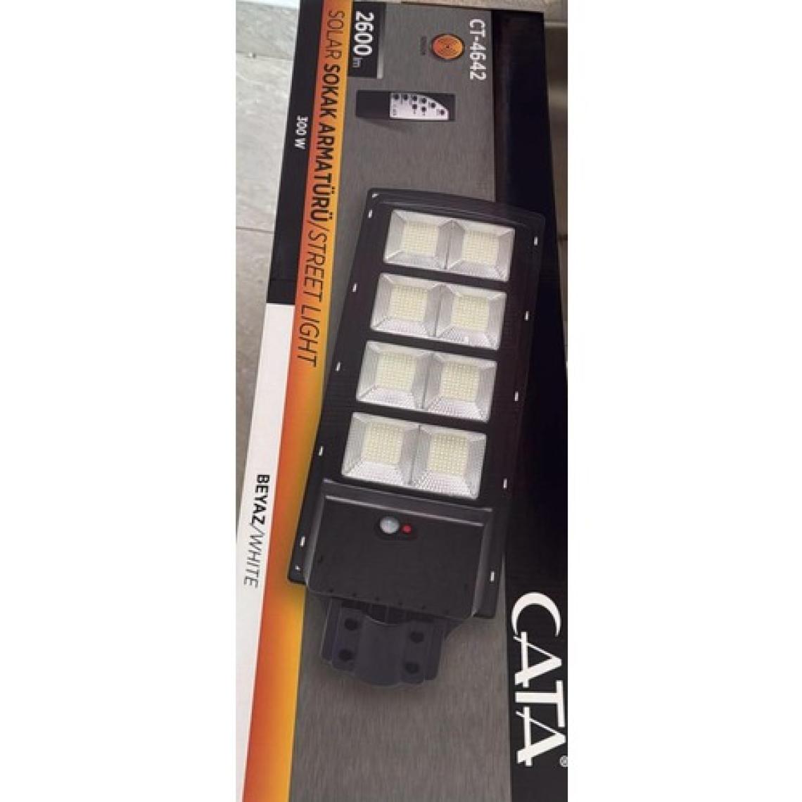 Cata 300W Cata Solar Sensörlü Sokak Armatürü CT-4642