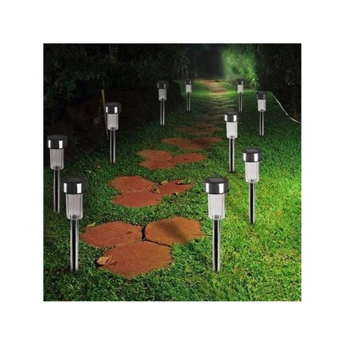 Green Güneş Enerjili Aydınlatma Solar Lamba Bahçe Aydınlatması 10'lu