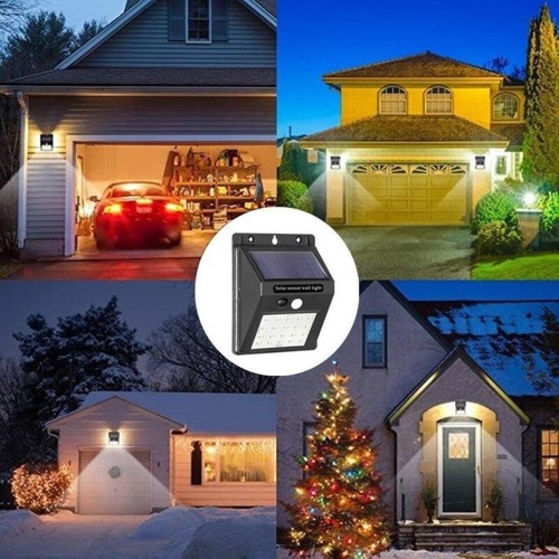 Technosmart Hareket Sensörlü Güneş Enerjili Şarj Olabilen 20 Ledli Bahçe Aydınlatma Lambası Dışmekan