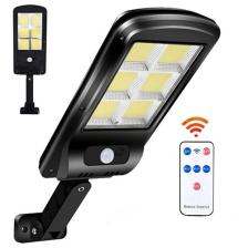 Deco Elit Solar LED Bahçe Sokak Lambası Hareket Sensörlü Kumandalı 3 Modlu Güneş Enerjili