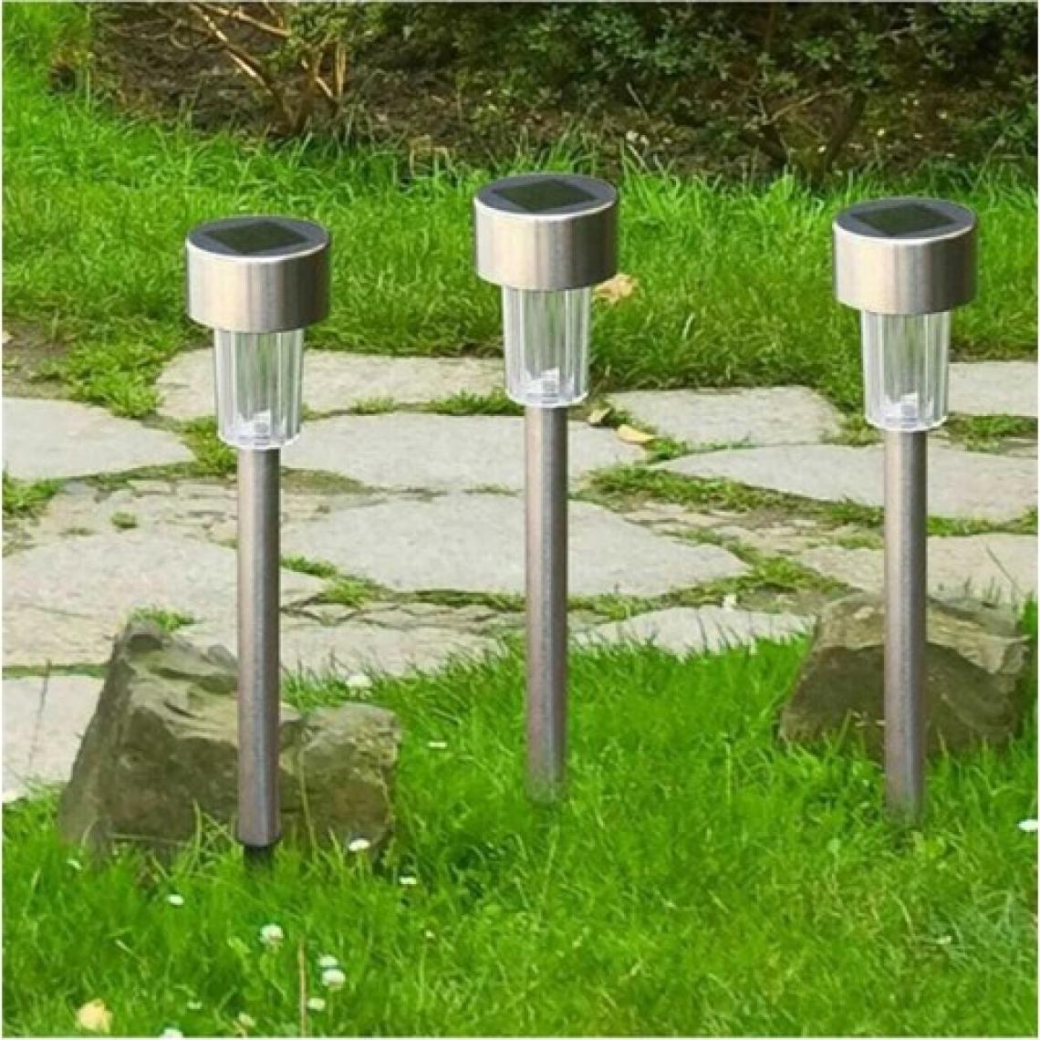 Balp 2 Adet Güneş Enerjili Aydınlatma  Solar Saplama Bahçe Lamba 28 cm
