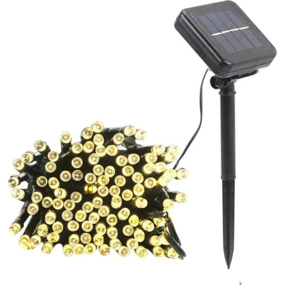 Schulzz Solar Güneş Enerjili Dış Bahçe 8 Modlu 20METRE 200 LED Aydınlatma