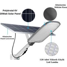 Forlife FL-3168 200WATT Güneş Enerjili Solar Sokak ve Bahçe Lambası