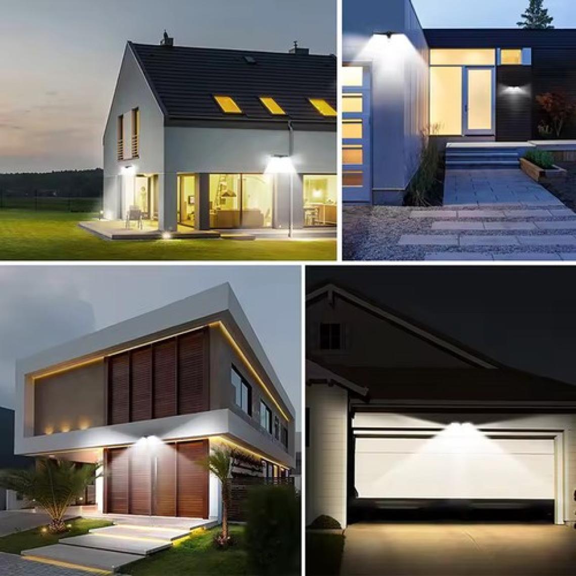 Greentech Güneş Enerjili Hareket Sensörlü, 6 Taraflı 104 Led Aydınlatma / GT-SL13