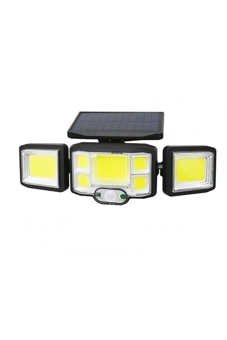 Sge Teknoloji 192 Cob LED Güneş Enerjili Hareket Sensörlü Kumandalı Bahçe Garaj Ev Aydınlatma Lambası Solar Işık