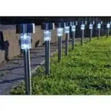 Güneş Enerjili Bahçe Balkon Teras Saksı Aydınlatma Solar LED Saplama