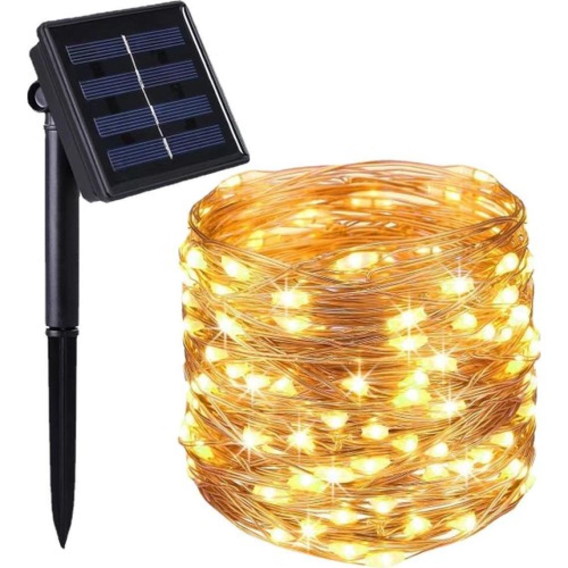 Skygo Solar Güneş Enerjili Peri LED 20 Metre Günışığı 8 Mod 200 LED
