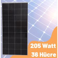Suneco Güneş Paneli 205W Watt Monokristal A Sınıf