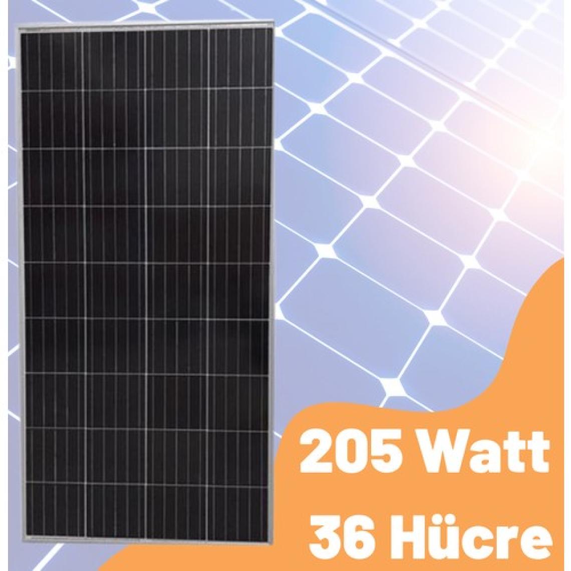 Suneco Güneş Paneli 205W Watt Monokristal A Sınıf