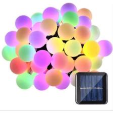 Nostaljik Lezzetler 50 LED Renkli Solar Güneş Enerjili Bahçe Teras Balkon Ağaç Lambası Aydınlatması