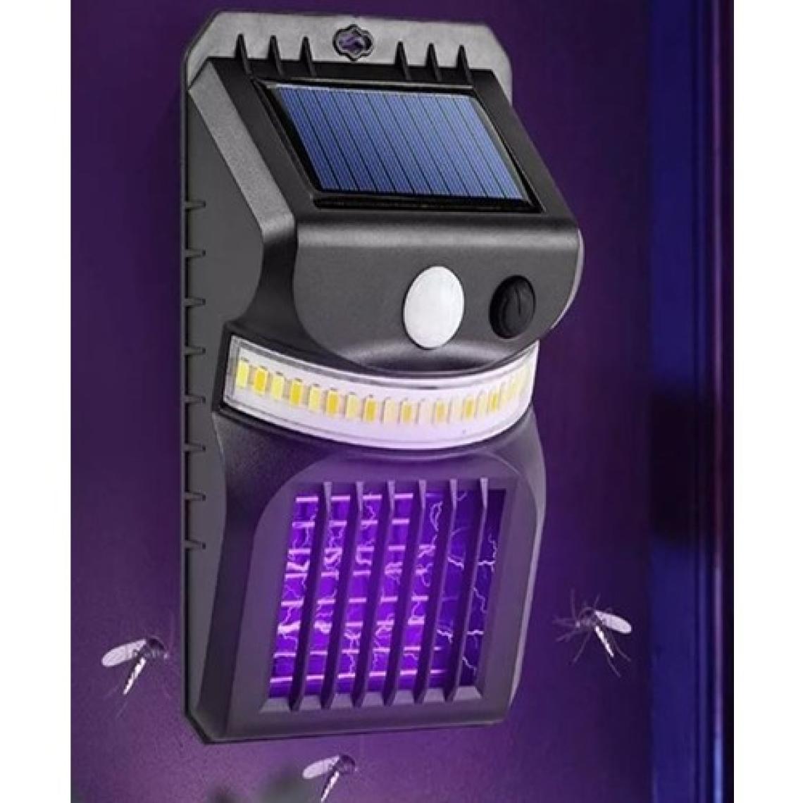 Gaman W-792 Sensörlü 3 Mod Bağ Bahçe Için Güneş Enerjili Solar Lamba Güneş Enerjili Sinek Öldürücü Cız Ultraviyole