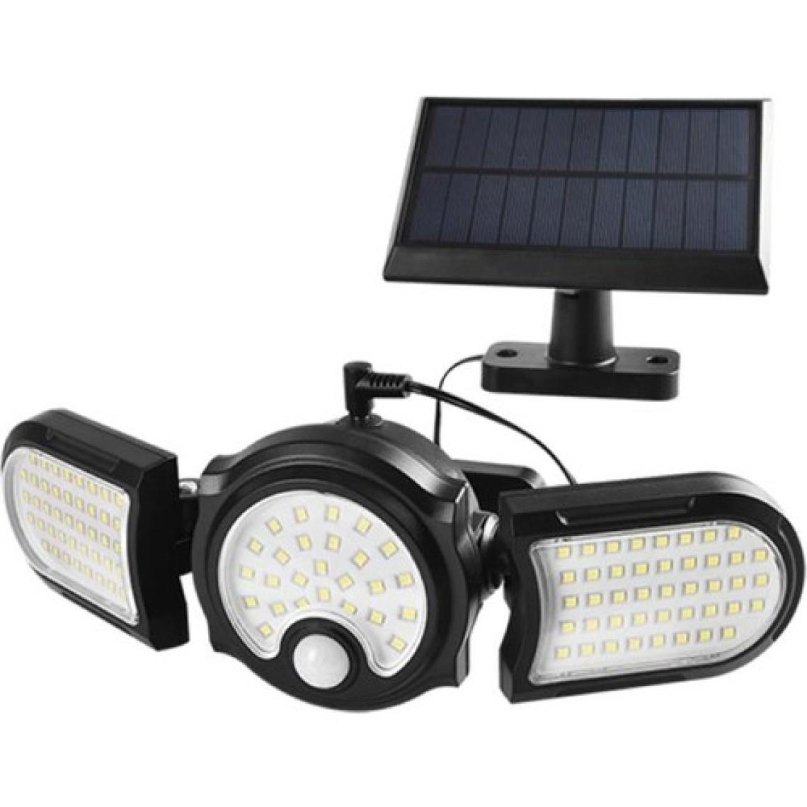 Technosmart Solar Güneş Enerjili 112 Ledli Hareket Sensörlü Büyük Boy Bahçe Aydınlatma Sokak Lambası