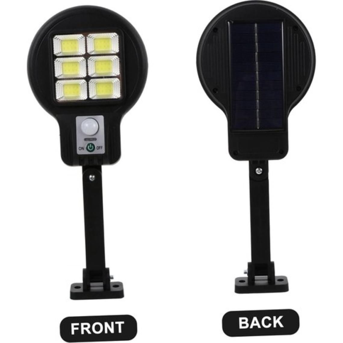 Solar Güneş Enerjili Sensörlü Mini Duvar Lambası LED  Aydınlatma 48 Ledli Bahçe Aydınlatması 3 Mod
