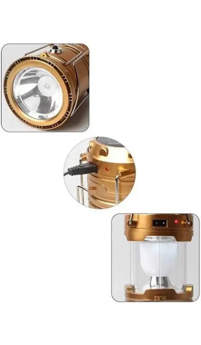 Forlife FL-3226 20W 3200K Günışığı Solar Iki Fonksiyonlu Kamp Feneri