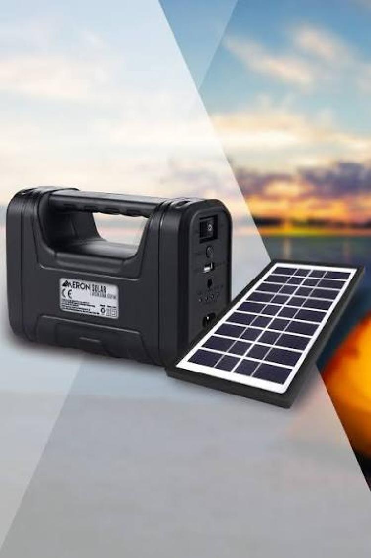 Aeron Solar Şarjlı Aydınlatma Sistemi