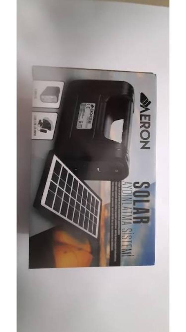 Aeron Solar Şarjlı Aydınlatma Sistemi