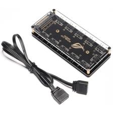 4847 Argb Rgb Led 3 Pin 11 Port 5v Sata Power Güç Fan Çoklayıcır Şerit Hub Kablo Splitter