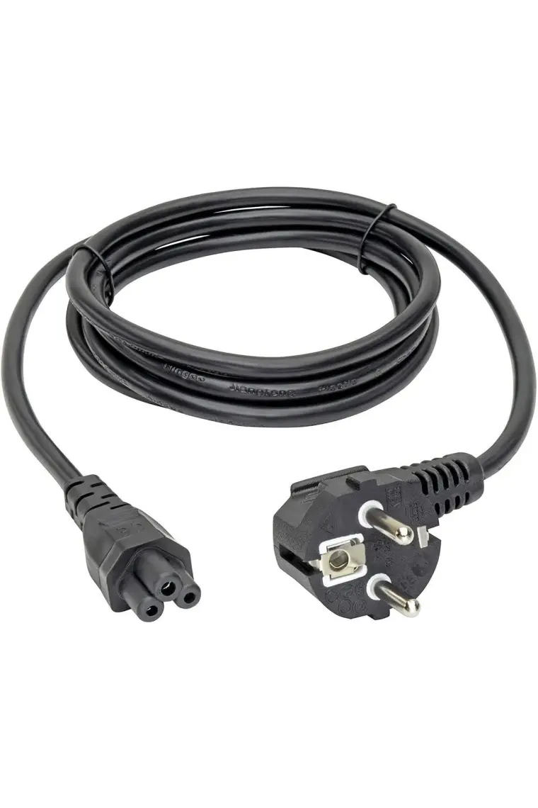 Aogo 3 mt Notebook Power Kablosu 3 Uçlu Yonja Power Laptop 3m Güç Kablosu C5 Kablo Enerji Yonca