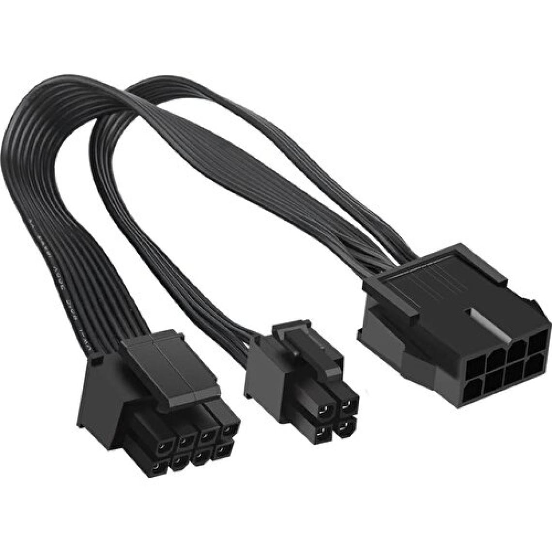 Alfais 4695 Eps 12V Cpu Dişi To Atx 8+4 Pin Power Supply Çevirici Dönüştürücü Adaptör Kablosu