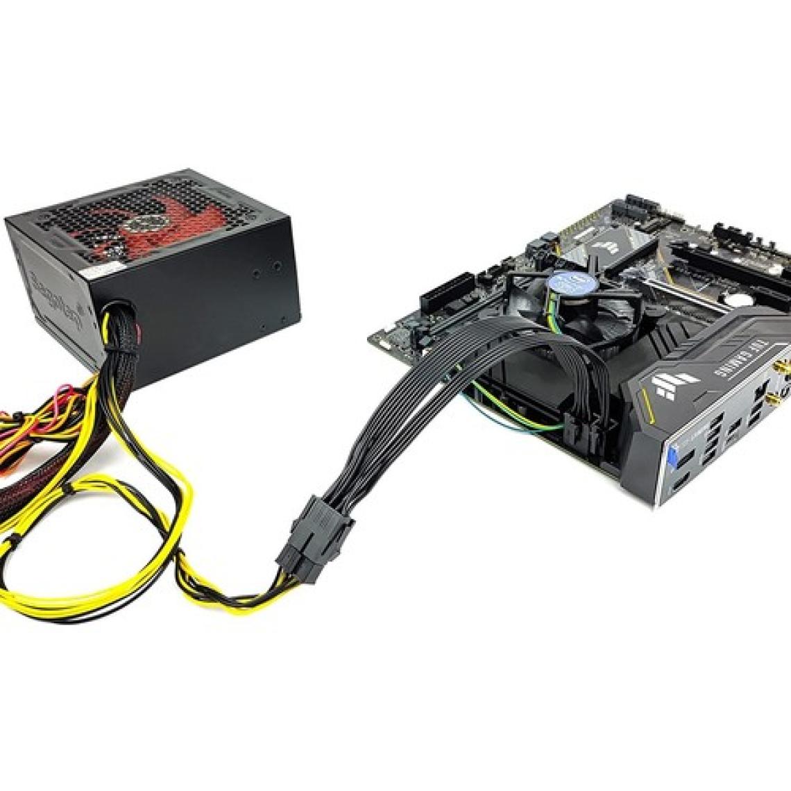 Alfais 4695 Eps 12V Cpu Dişi To Atx 8+4 Pin Power Supply Çevirici Dönüştürücü Adaptör Kablosu