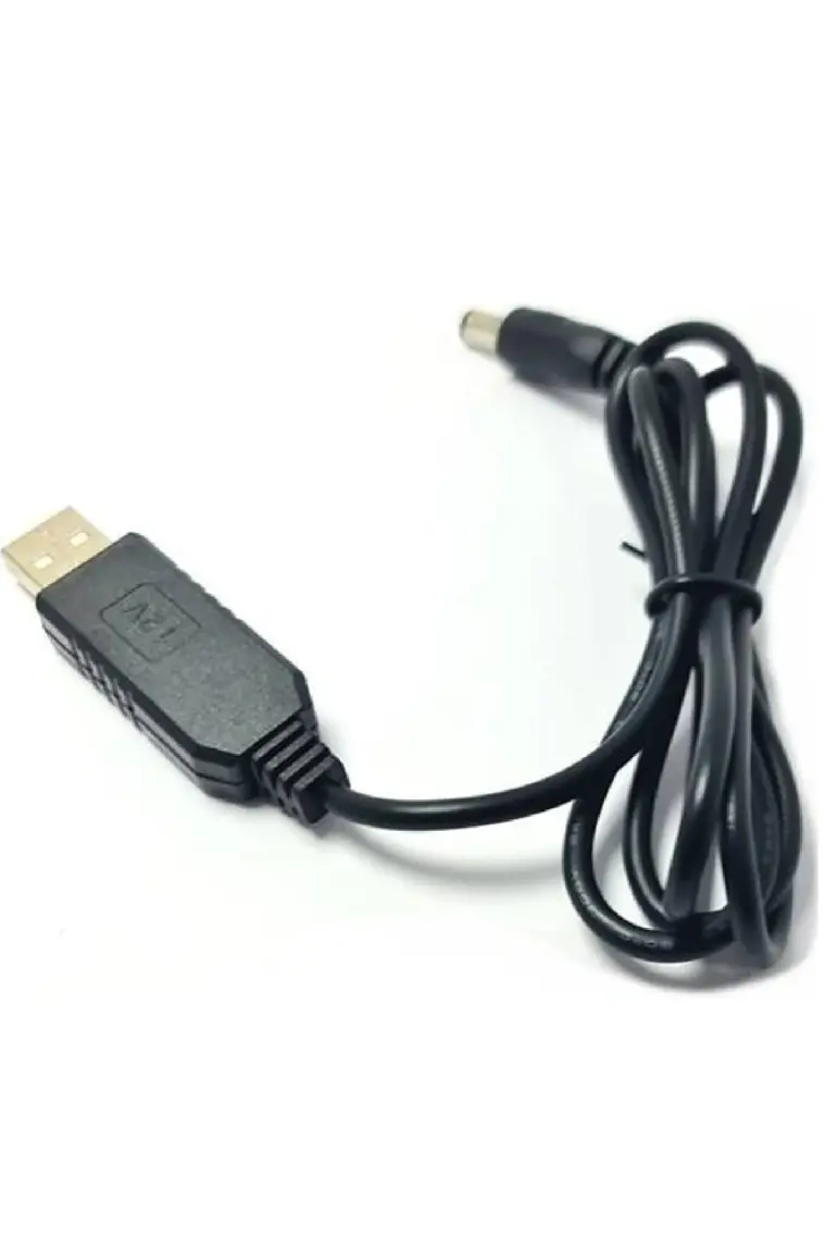 Alfais 4322 5V To 12V Dc USB Voltaj Yükseltici Çevirici Adaptör Kablosu