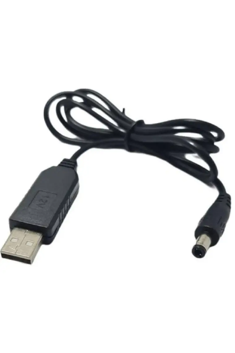 Alfais 4322 5V To 12V Dc USB Voltaj Yükseltici Çevirici Adaptör Kablosu