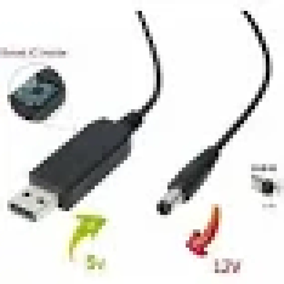 Alfais 4322 5V To 12V Dc USB Voltaj Yükseltici Çevirici Adaptör Kablosu
