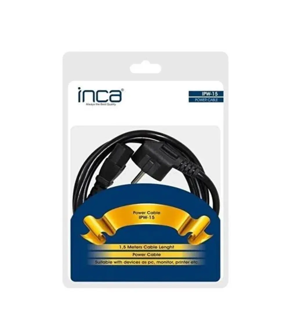 Inca IPW-15TP Power 1,5M Güç Kablosu