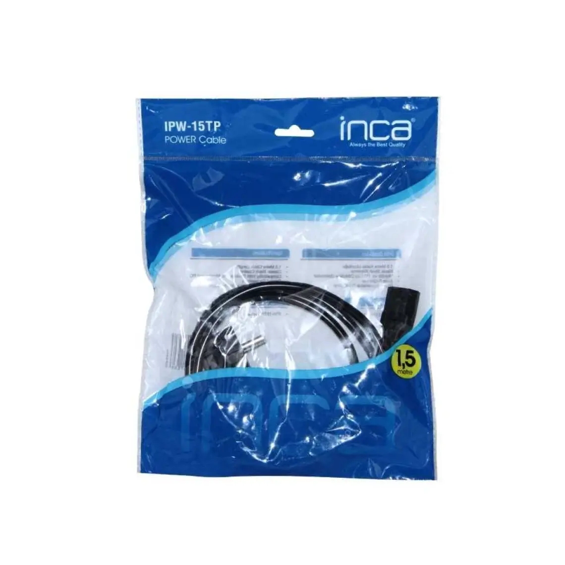 Inca IPW-15TP Power 1,5M Güç Kablosu