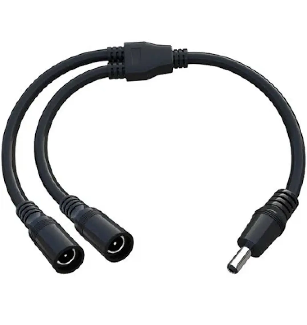BK Teknoloji Dc Güç 5.5x2.1mm 1 Erkek - 2 Dişi Çoklayıcı Kablo Cctv