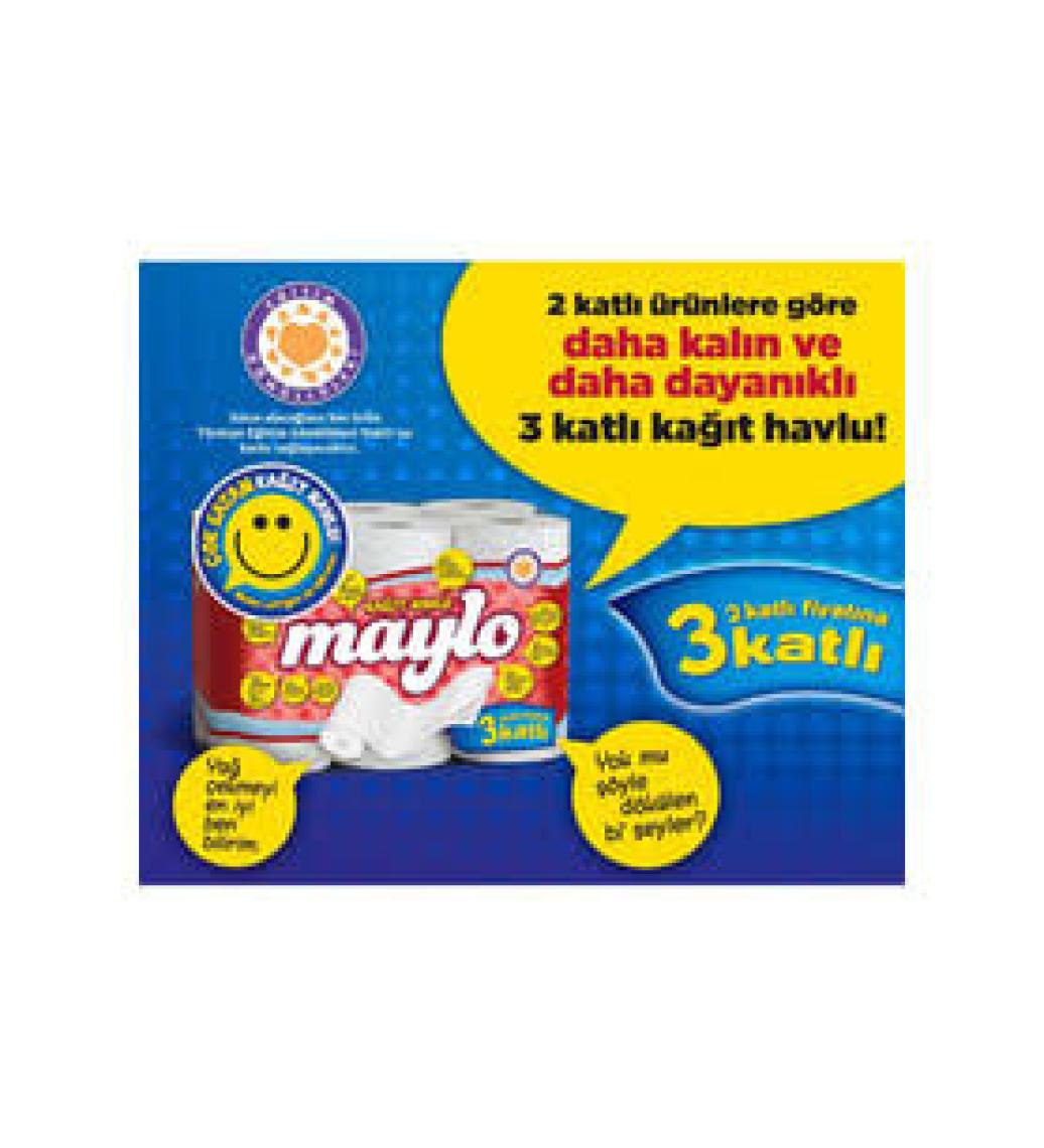 Maylo Süper Maylo Tegv Kağıt Havlu 12'li