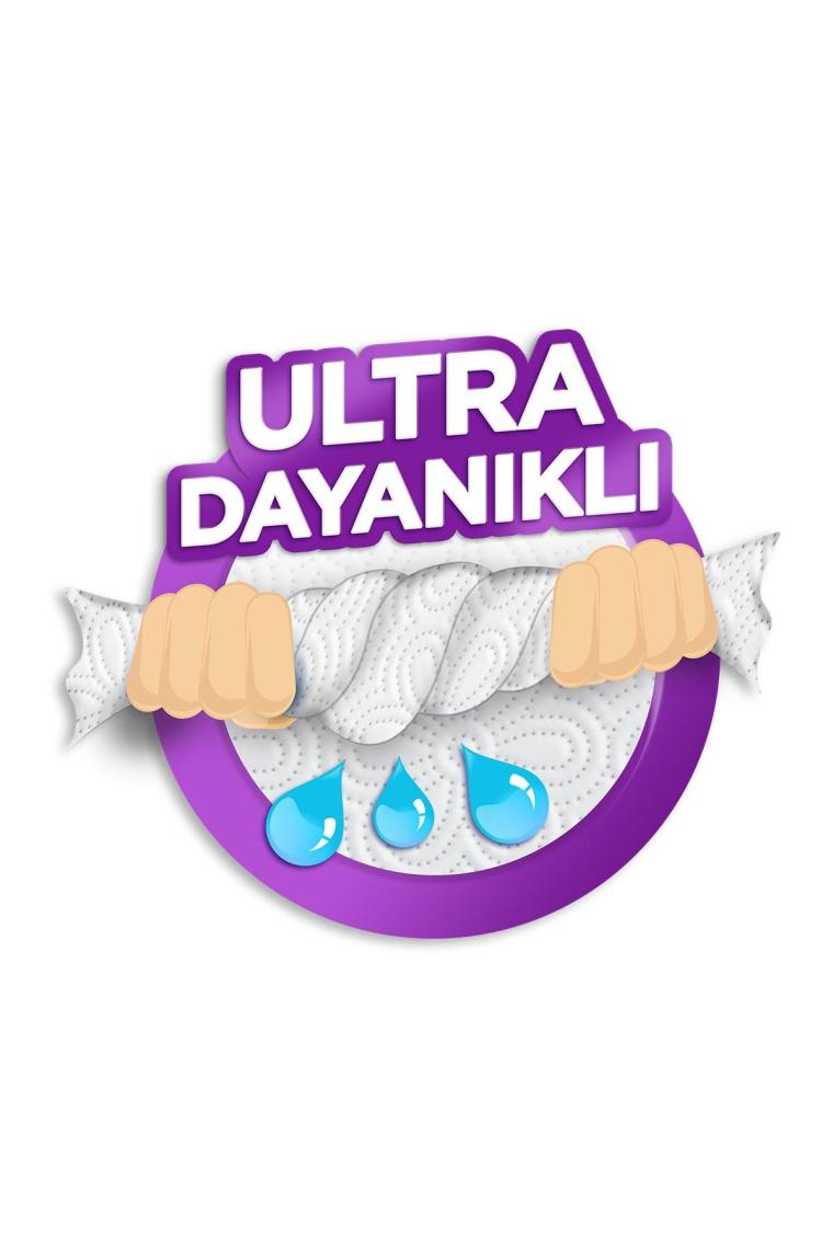 Dev Rulo Kağıt Havlu 6'lı (1=8 , 48 Rulo)