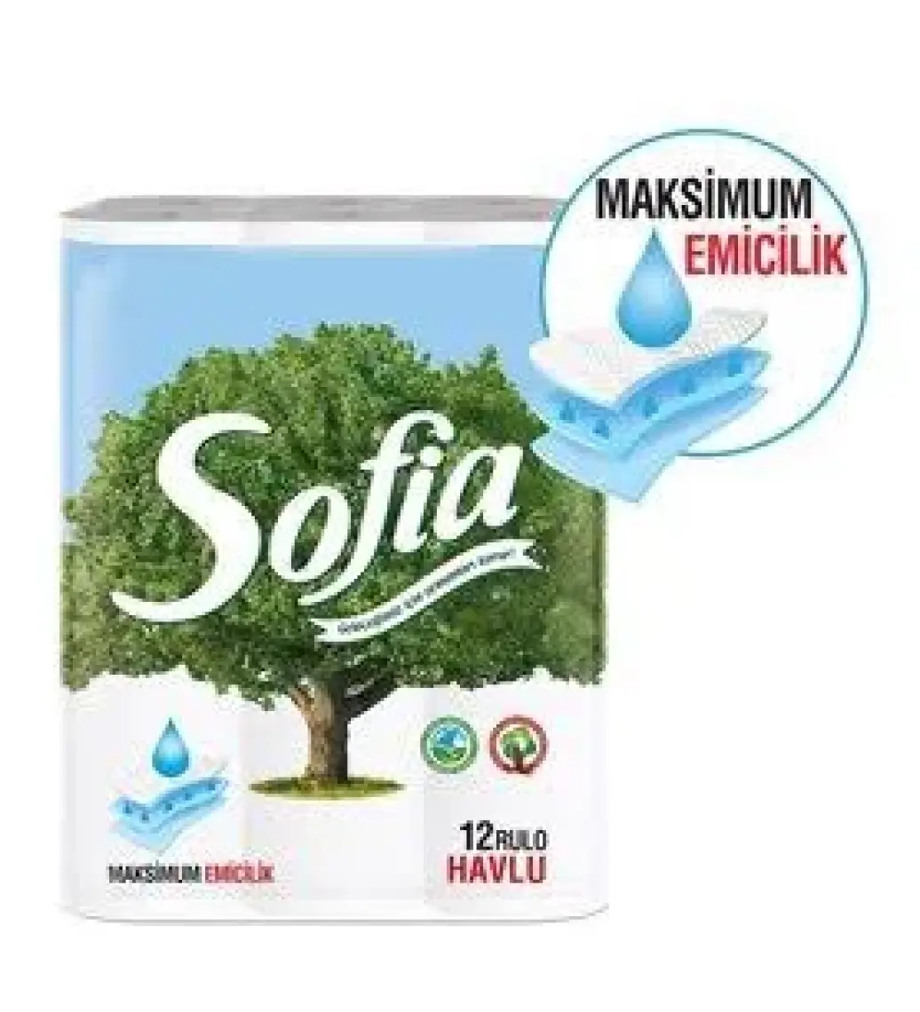 Sofia Kağıt Havlu 12'li