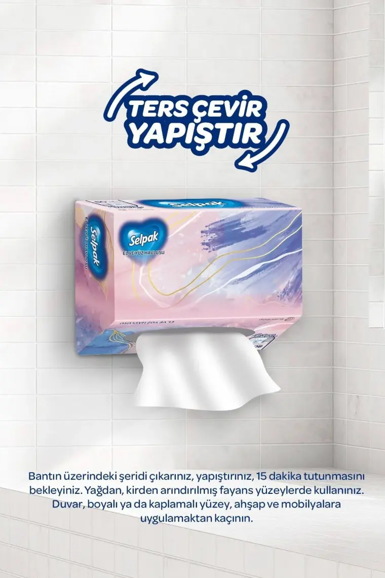 Selpak El ve Yüz Havlusu x 4 Paket 320 Yaprak