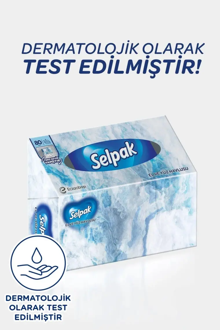 Selpak El ve Yüz Havlusu x 4 Paket 320 Yaprak