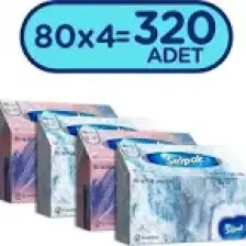 Selpak El ve Yüz Havlusu x 4 Paket 320 Yaprak
