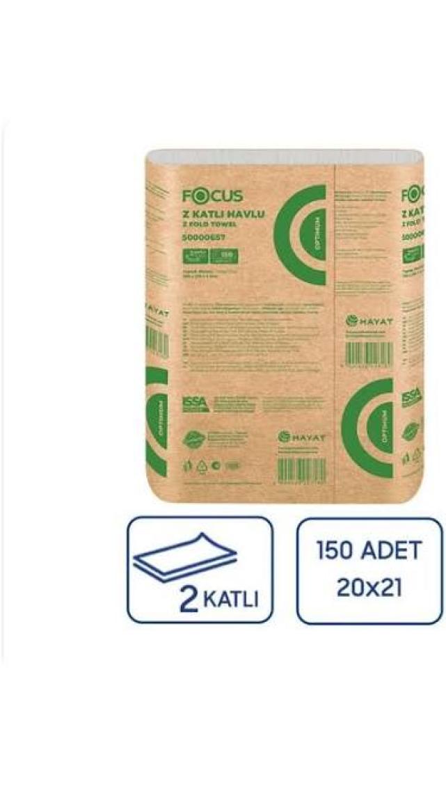 Focus Optimum Z Katlı Havlu 150'li