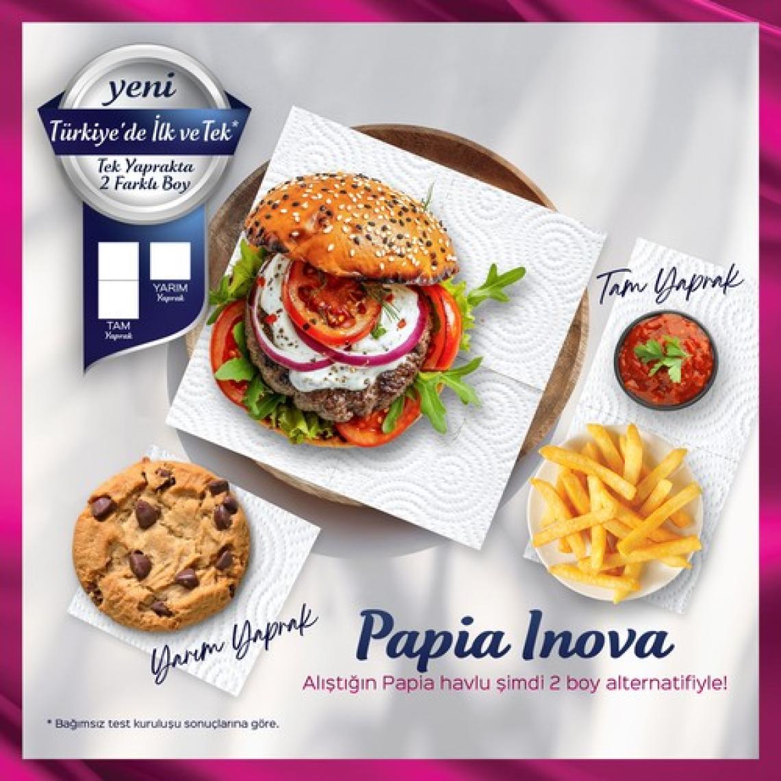 Papia Inova Kağıt Havlu 8 Rulo