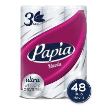 Papia 3 Katlı 48'li Kağıt Havlu