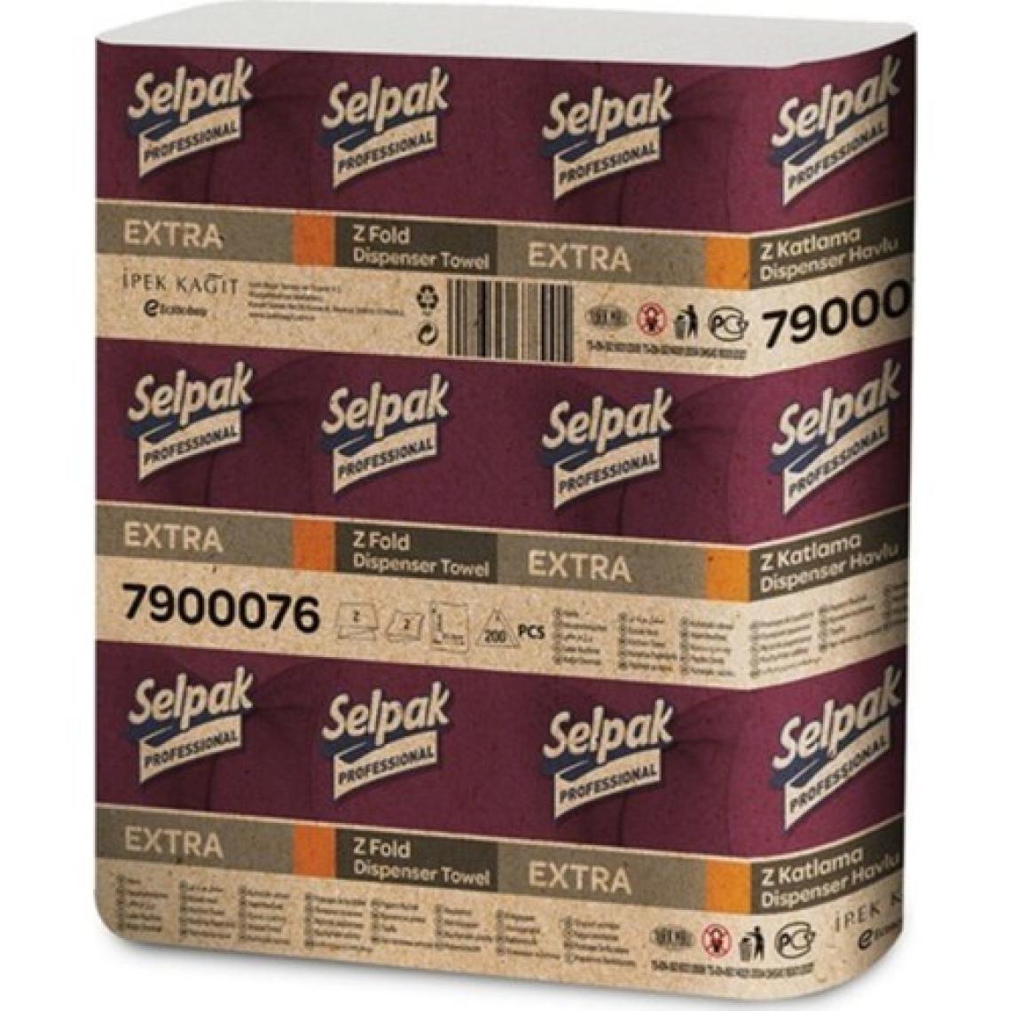 Selpak Professional Extra Z Katlı Havlu 200'LÜ x 1 Paket